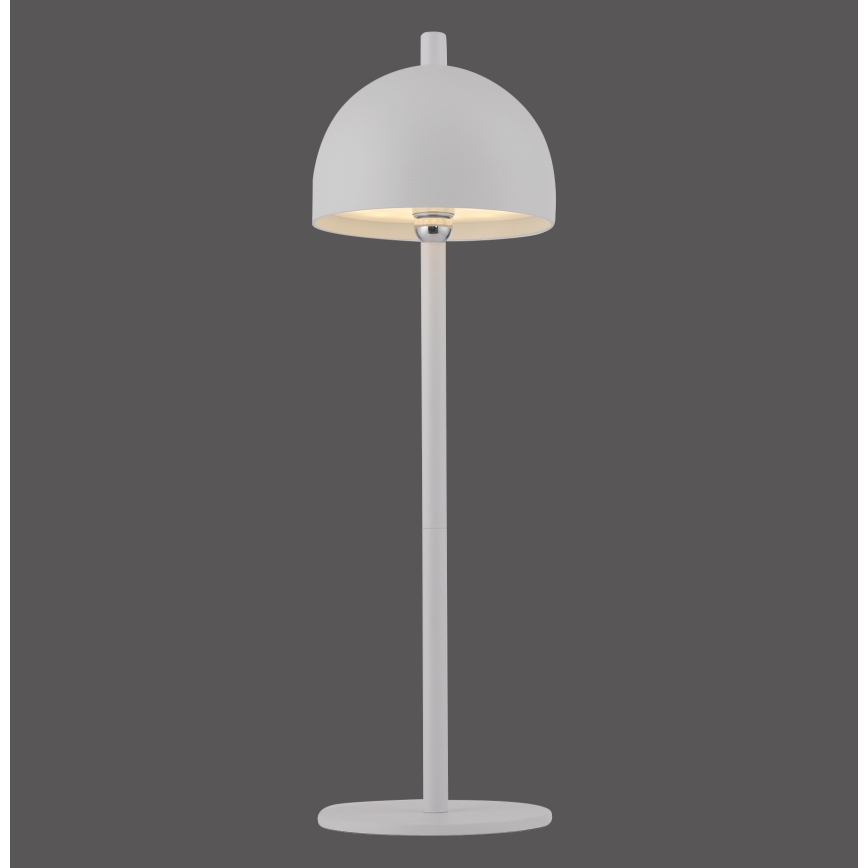 Schöner Wohnen 19244-16 - LED zatemnljiva na dotik upravljana polnilna zunanja namizna svetilka BELLIS LED/2,5W/5V 2600 mAh IP54 bela