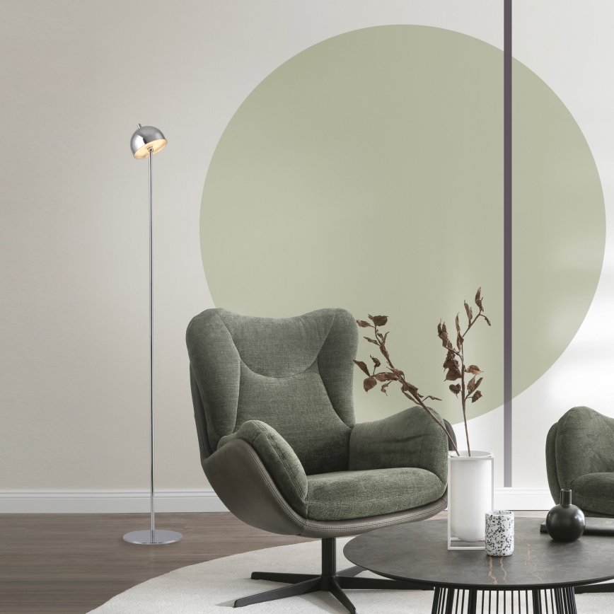 Schöner Wohnen 19245-17 - LED zatemnjevalna, na dotik upravljana polnilna zunanja stoječa svetilka BELLIS LED/2,5W/5V 2600 mAh IP54 sijajni krom