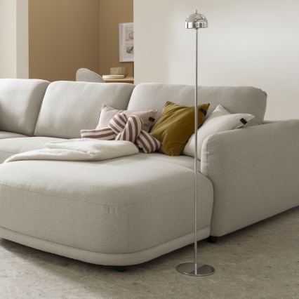 Schöner Wohnen 19245-17 - LED zatemnjevalna, na dotik upravljana polnilna zunanja stoječa svetilka BELLIS LED/2,5W/5V 2600 mAh IP54 sijajni krom