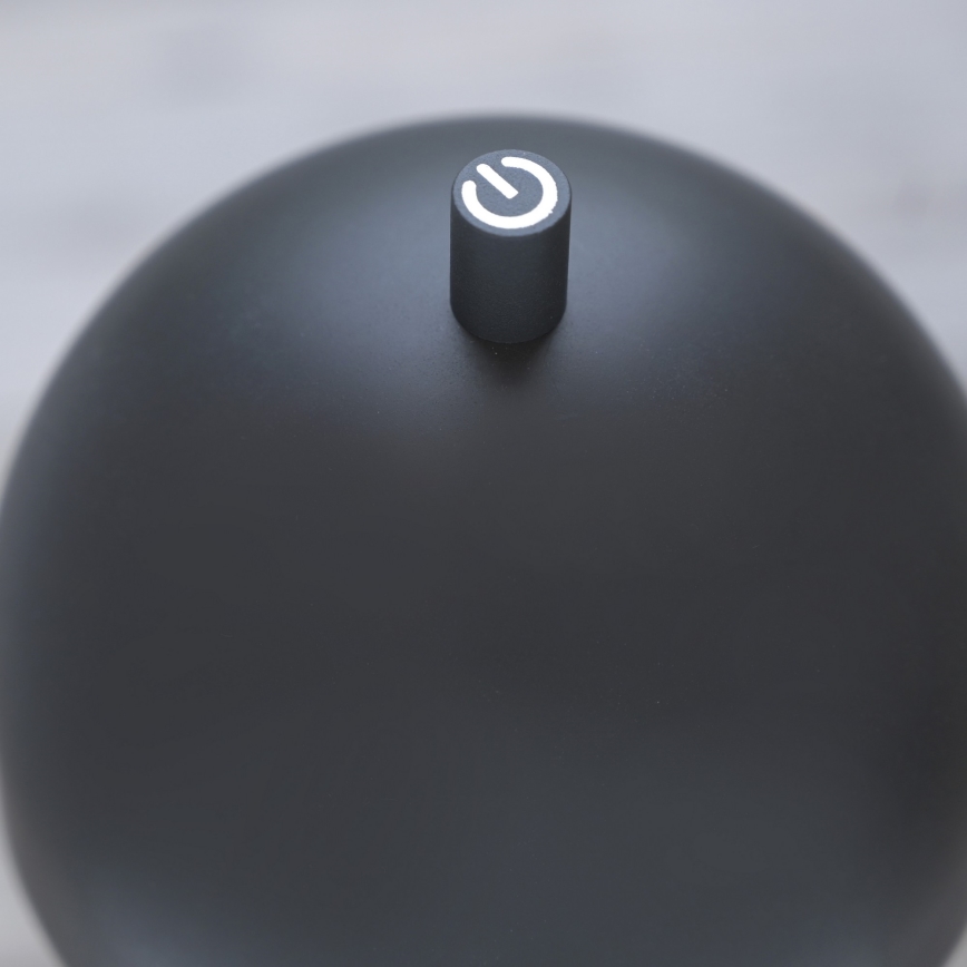 Schöner Wohnen 19245-18 - LED zatemnitvena, na dotik upravljana, polnilna stoječa zunanja svetilka BELLIS LED/2,5W/5V 2600 mAh IP54 črna