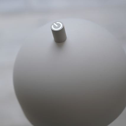 Schöner Wohnen 19245-39 - LED zatemnljiva na dotik polnilna zunanja stoječa svetilka BELLIS LED/2,5W/5V 2600 mAh IP54 siva