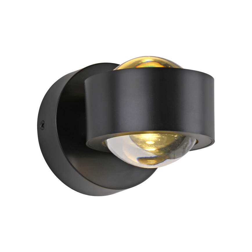 Schöner Wohnen 19331-18 - LED stenska svetilka CHIA 2xLED/2W/230V črna