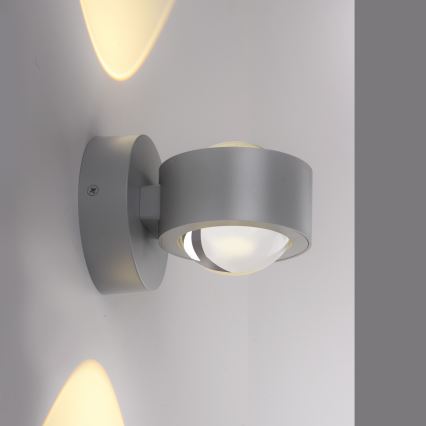 Schöner Wohnen 19331-21 - LED stensko svetilo CHIA 2xLED/2W/230V antracitno