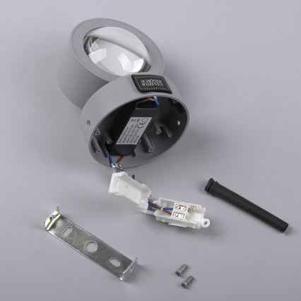 Schöner Wohnen 19331-21 - LED stensko svetilo CHIA 2xLED/2W/230V antracitno