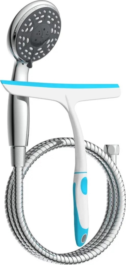 Schütte 64197 - Pršna garnitura, sijajni krom + strgalo za steklo