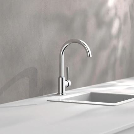 Schütte 79119 - Kuhinjska armatura CORNWALL, sijajni krom