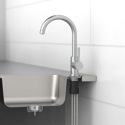 Schütte 79119 - Kuhinjska armatura CORNWALL, sijajni krom