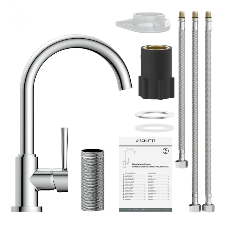 Schütte 79119 - Kuhinjska armatura CORNWALL, sijajni krom