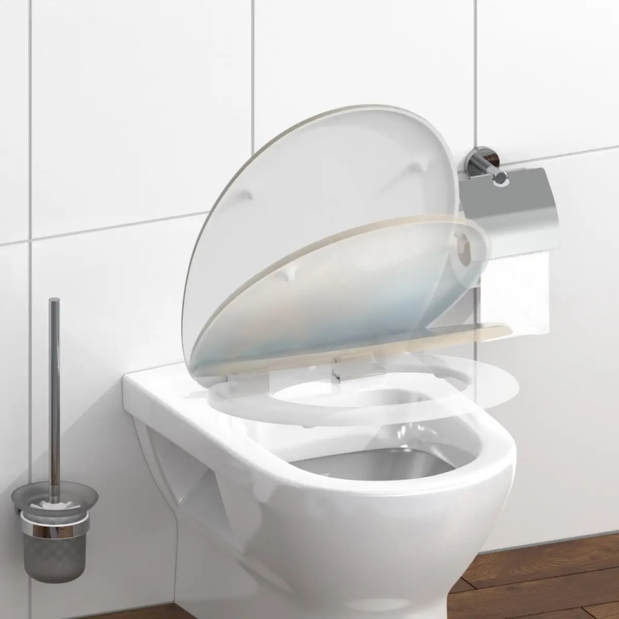 Schütte 82196 - WC deska BEACH SoftClose iz duroplasta