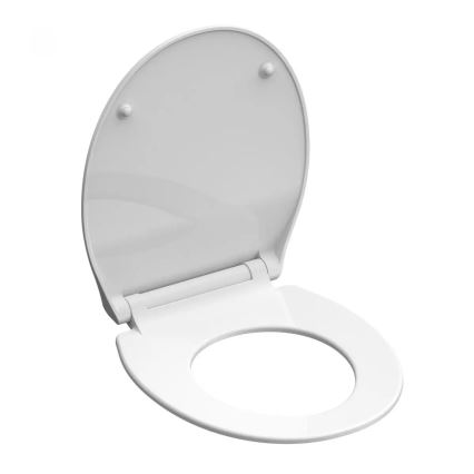 Schütte 82700 - WC sedež SLIM WHITE SoftClose duroplast