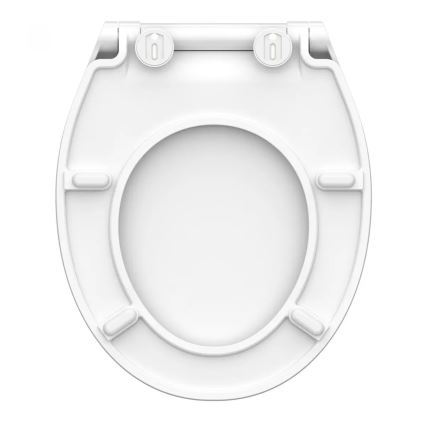 Schütte 82700 - WC sedež SLIM WHITE SoftClose duroplast