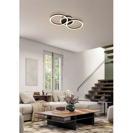 Searchlight - zatemnljiva LED stropna svetilka CONTOUR LED/24W/230V 3000K