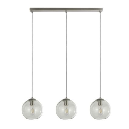 Searchlight - Lestenec na vrvici PENDANT 3xE27/40W/230V mat krom