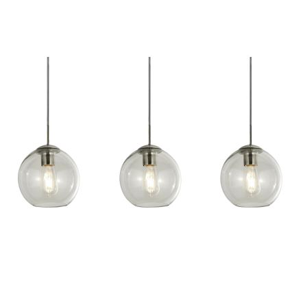 Searchlight - Lestenec na vrvici PENDANT 3xE27/40W/230V mat krom