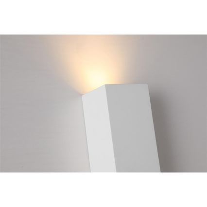 Searchlight - Stensko svetilo DON 2xGU10/10W/230V bela