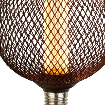 Searchlight  - LED zatemnljiva dekorativna žarnica WIRE MESH E27/4,5W/230V 2700K