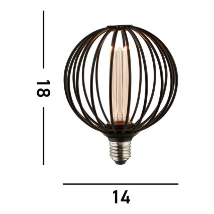 Searchlight - dekorativna LED žarnica z možnostjo zatemnitve GLOBE E27/4,5W/230V 2700K