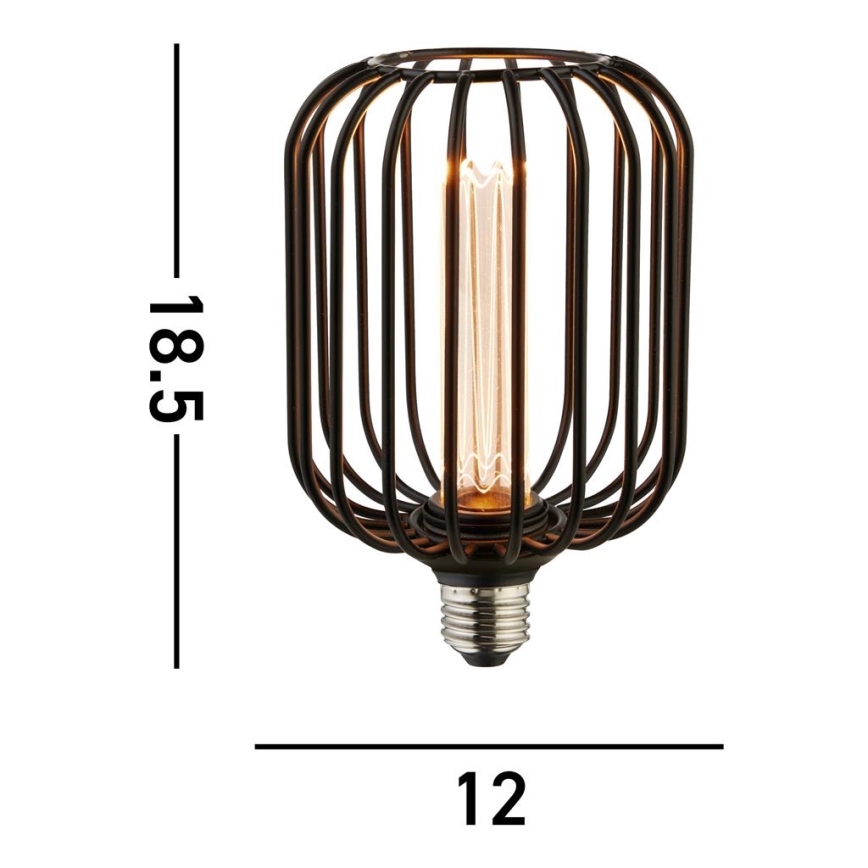 Searchlight - LED zatemnljiva dekorativna žarnica GLOBE E27/4,5W/230V 2700K