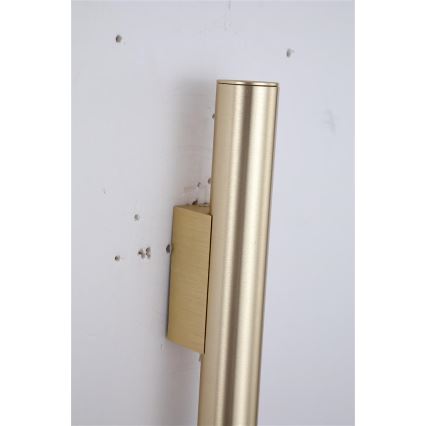 Searchlight - LED stensko svetilo BEACON 2xGU10/10W/230V v zlati barvi