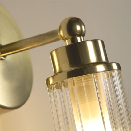 Searchlight - Stenska svetilka IMPERIAL 1xG9/7W/230V medenina