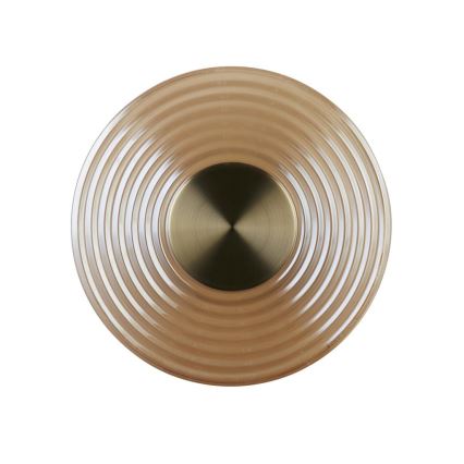 Searchlight - LED zatemnjevalna stenska svetilka CLEO LED/9,4W/230V medenina