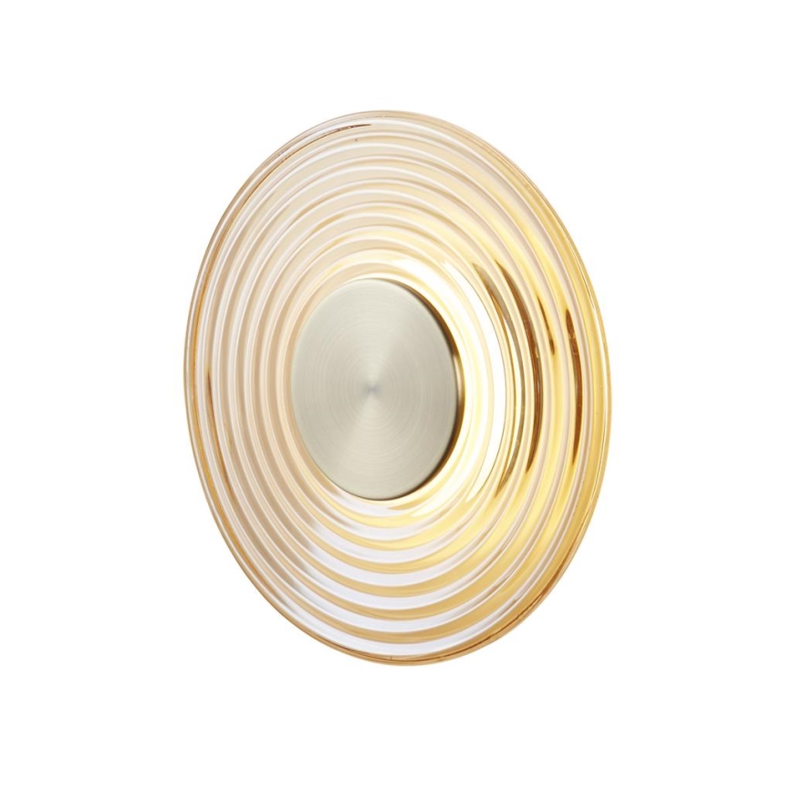 Searchlight - LED zatemnjevalna stenska svetilka CLEO LED/9,4W/230V medenina