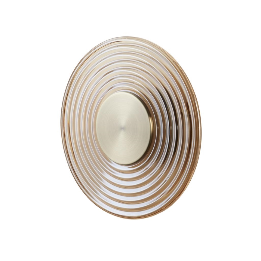 Searchlight - LED zatemnjevalna stenska svetilka CLEO LED/9,4W/230V medenina