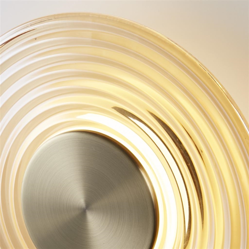 Searchlight - LED zatemnjevalna stenska svetilka CLEO LED/9,4W/230V medenina