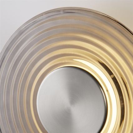 Searchlight - LED Zatemnljivo stensko svetilo CLEO LED/9,4W/230V siva