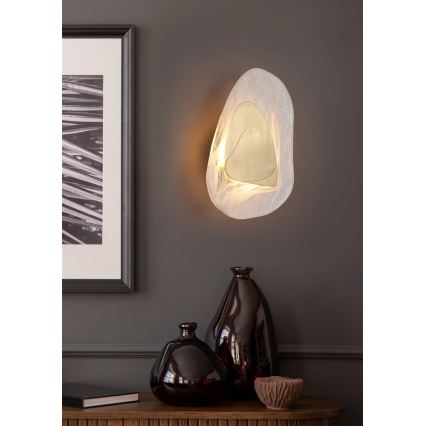 Searchlight - LED stenska svetilka DESTINY LED/8W/230V medenina