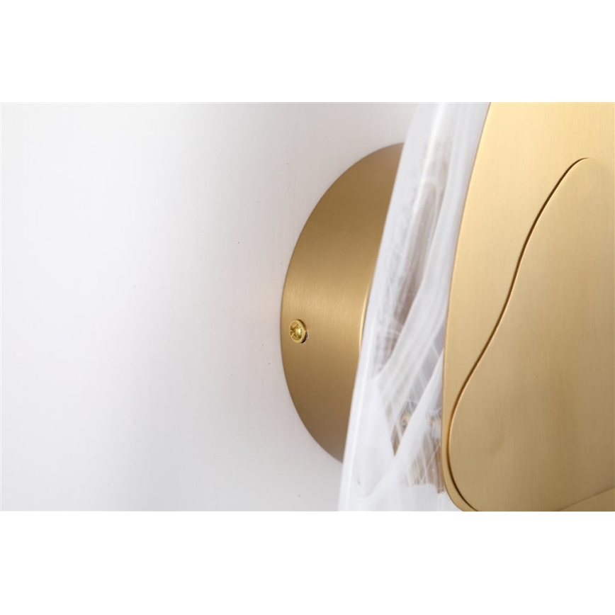 Searchlight - LED stenska svetilka DESTINY LED/8W/230V medenina