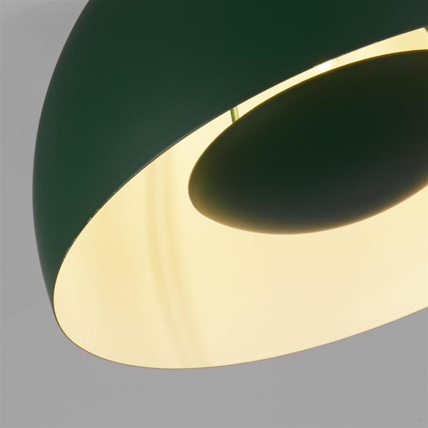 Searchlight - Viseča svetilka na žici MARS 1xE27/60W/230V Ø 40 cm zelena