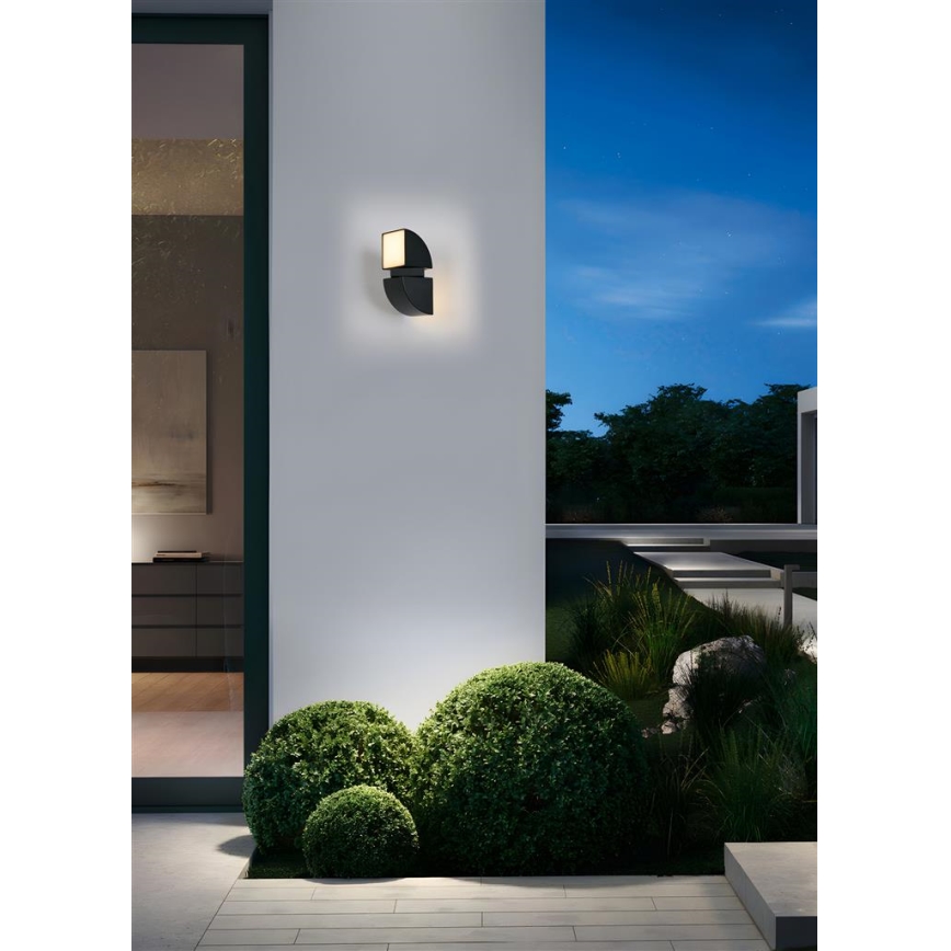 Searchlight - LED zunanja stenska svetilka DAKOTA 2xLED/4W/230V IP44