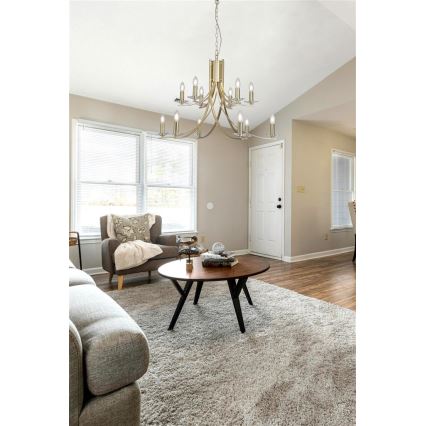 Searchlight - Lestenec na verigi ASCONA 12xE14/60W/230V