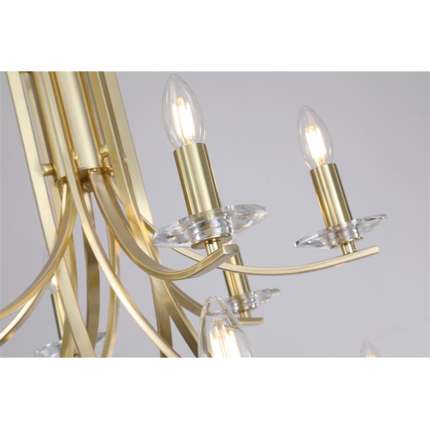 Searchlight - Lestenec na verigi ASCONA 12xE14/60W/230V