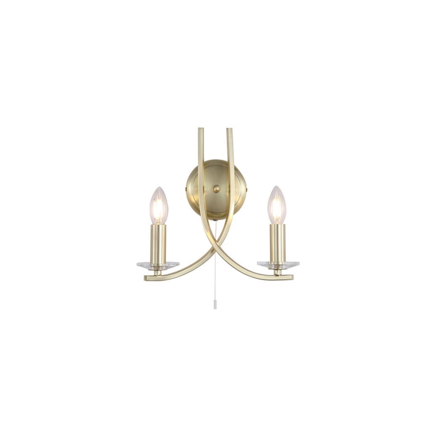 Searchlight - Stenska svetilka ASCONA 2xE14/60W/230V