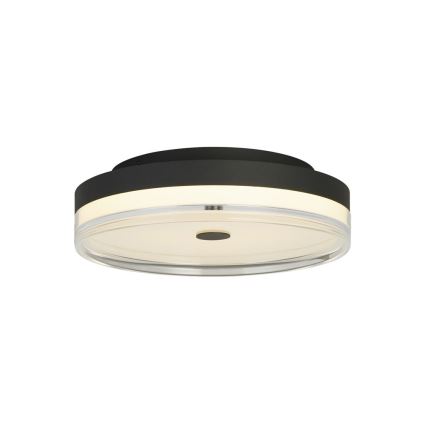 Searchlight - LED stropna svetilka CYPRUS LED/21W/230V, premer 30 cm, črna