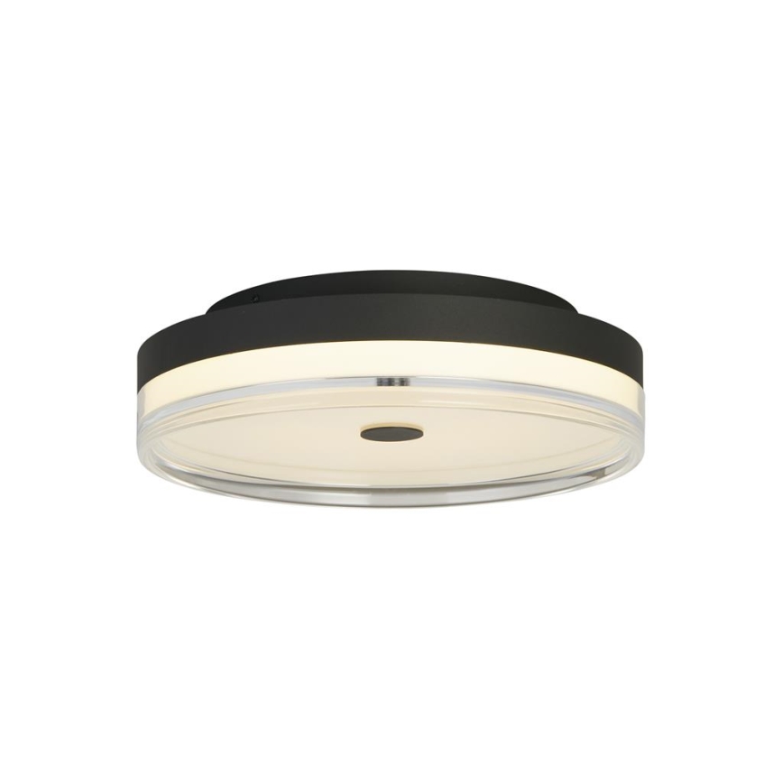 Searchlight - LED stropna svetilka CYPRUS LED/21W/230V, premer 30 cm, črna
