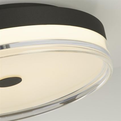 Searchlight - stropna LED svetilka CYPRUS LED/29W/230V, premer 40 cm, črna