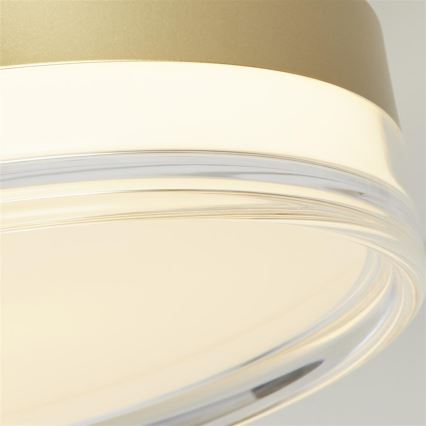 Searchlight - LED stropna svetilka CYPRUS LED/29W/230V, premer 40 cm, zlata