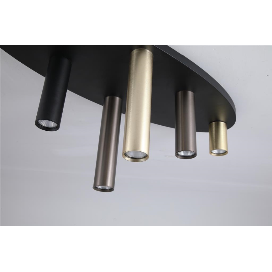 Searchlight - Stropna svetilka TUBES 6xGU10/10W/230V 80x30 cm