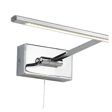 Searchlight - LED Svetilka za slike LED/7,7W/230V sijajni krom