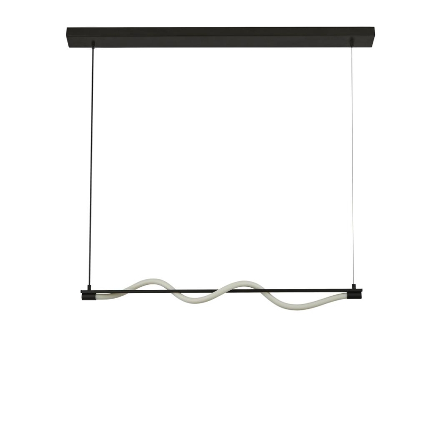 Searchlight - LED Lestenec na vrvici SERPENT LED/15W/230V črna