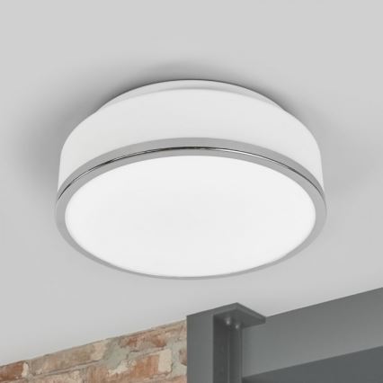 Searchlight - Kopalniška stropna svetilka DISC 2xE27/60W/230V IP44