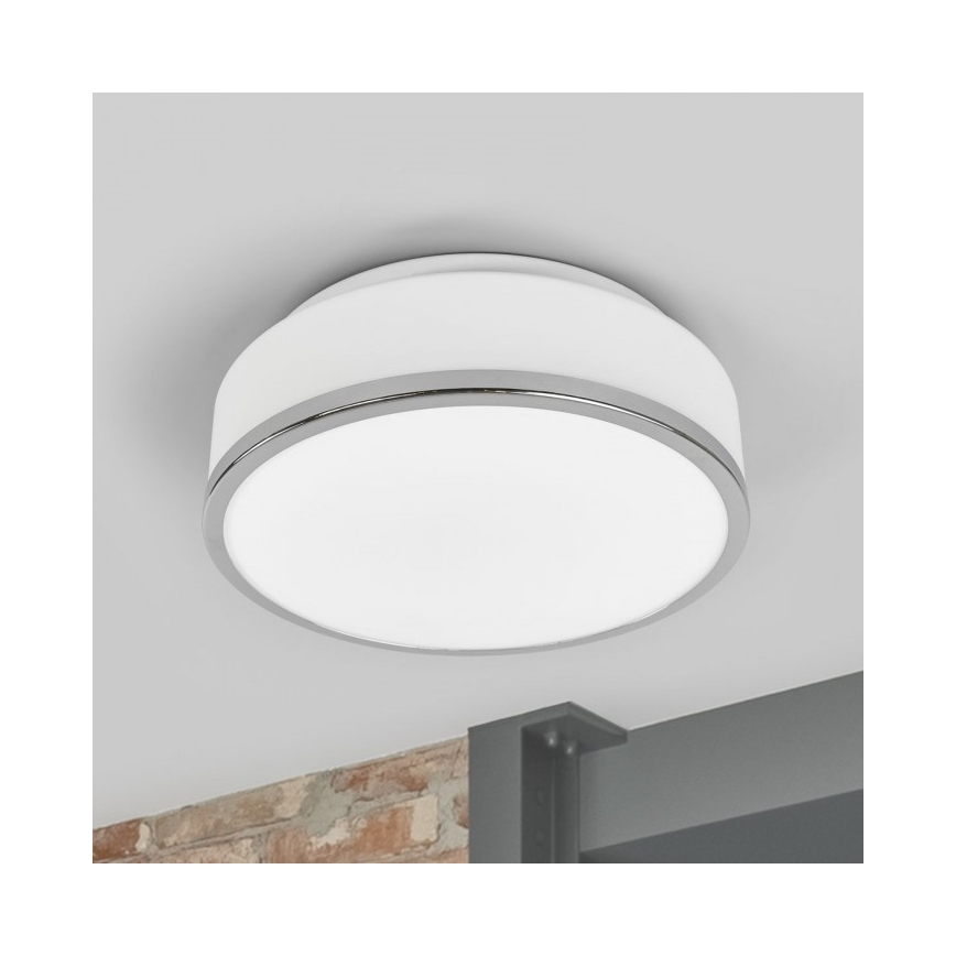 Searchlight - Kopalniška stropna svetilka DISC 2xE27/60W/230V IP44