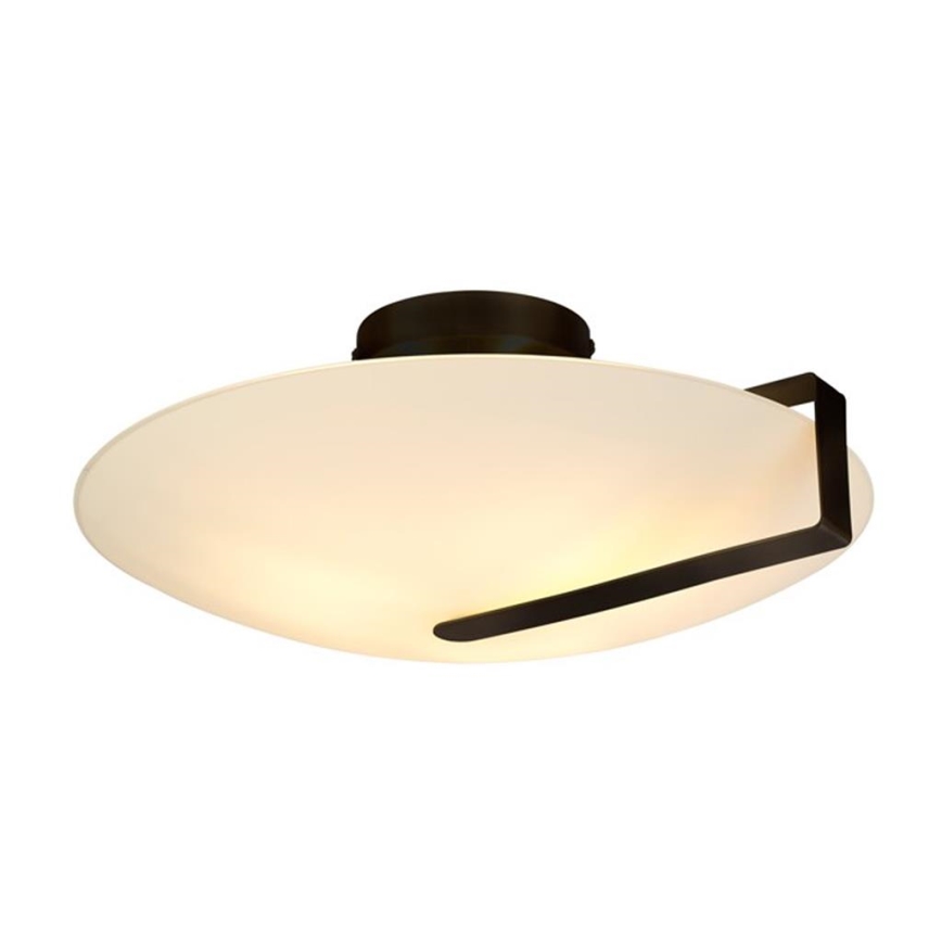 Searchlight - Stropna svetilka SUNDIAL 3xE27/40W/230V črna