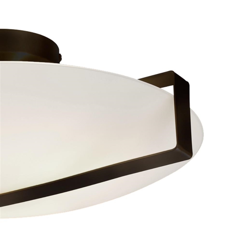 Searchlight - Stropna svetilka SUNDIAL 3xE27/40W/230V črna