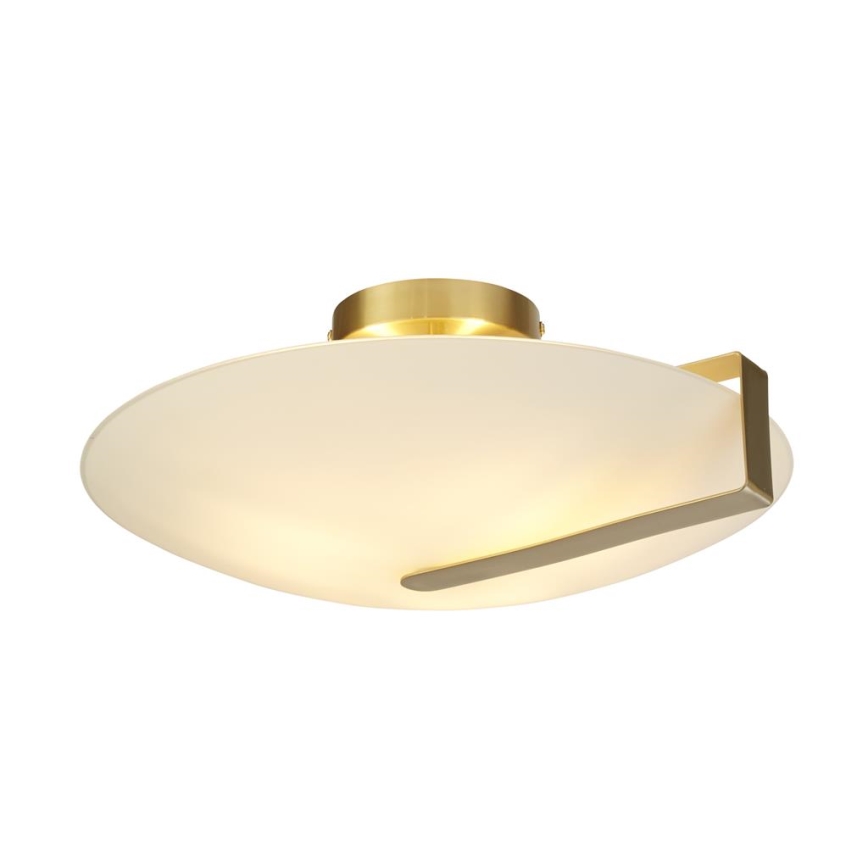 Searchlight - Stropna svetilka SUNDIAL 3xE27/40W/230V zlata