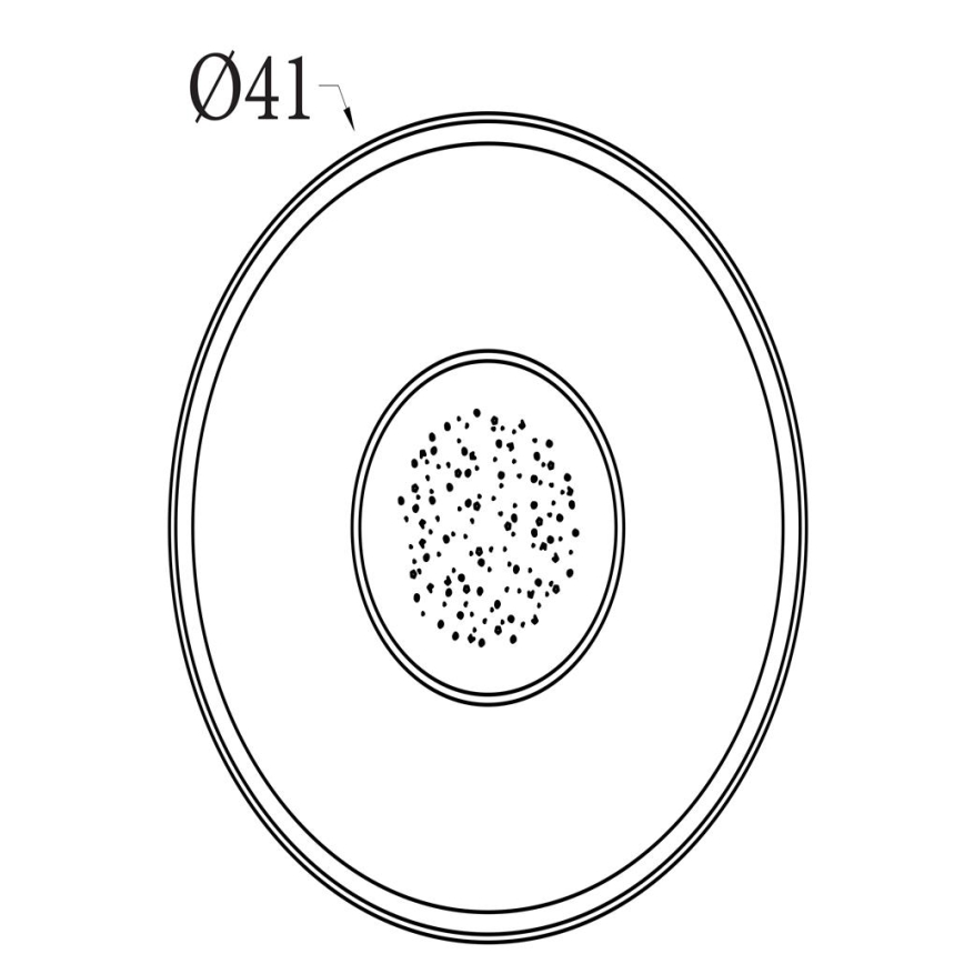 Searchlight - LED zatemnljivo stropno svetilo LUMADISC LED/20W/230V premer 41 cm