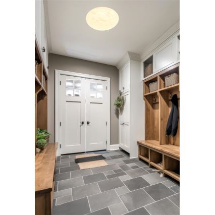 Searchlight - LED Zatemnljivo stropno svetilo CLOUDS LED/24W/230V 2700/3200/4000K premer 38,5 cm